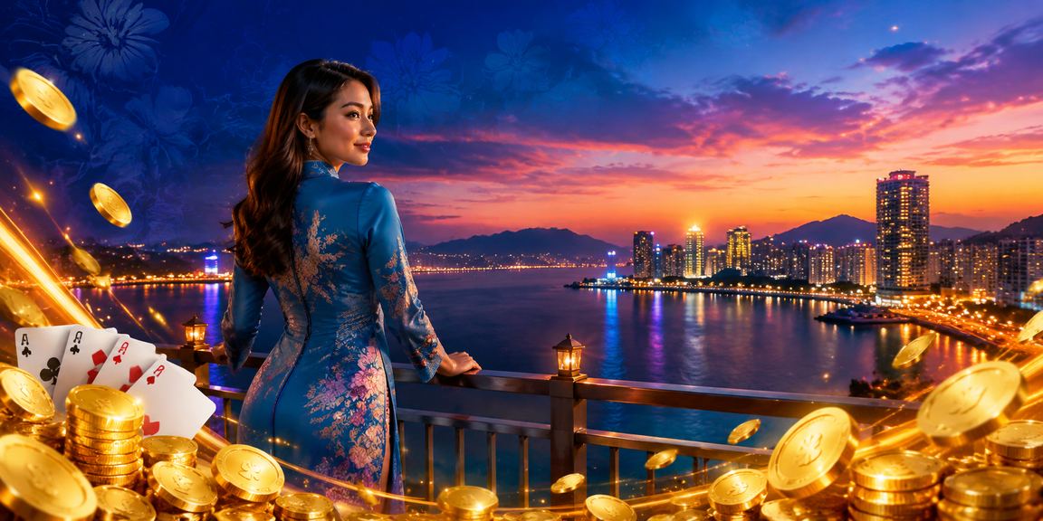 Pemain wanita berbaju kurung memainkan permainan kad di Kota Kinabalu dengan penuh tumpuan